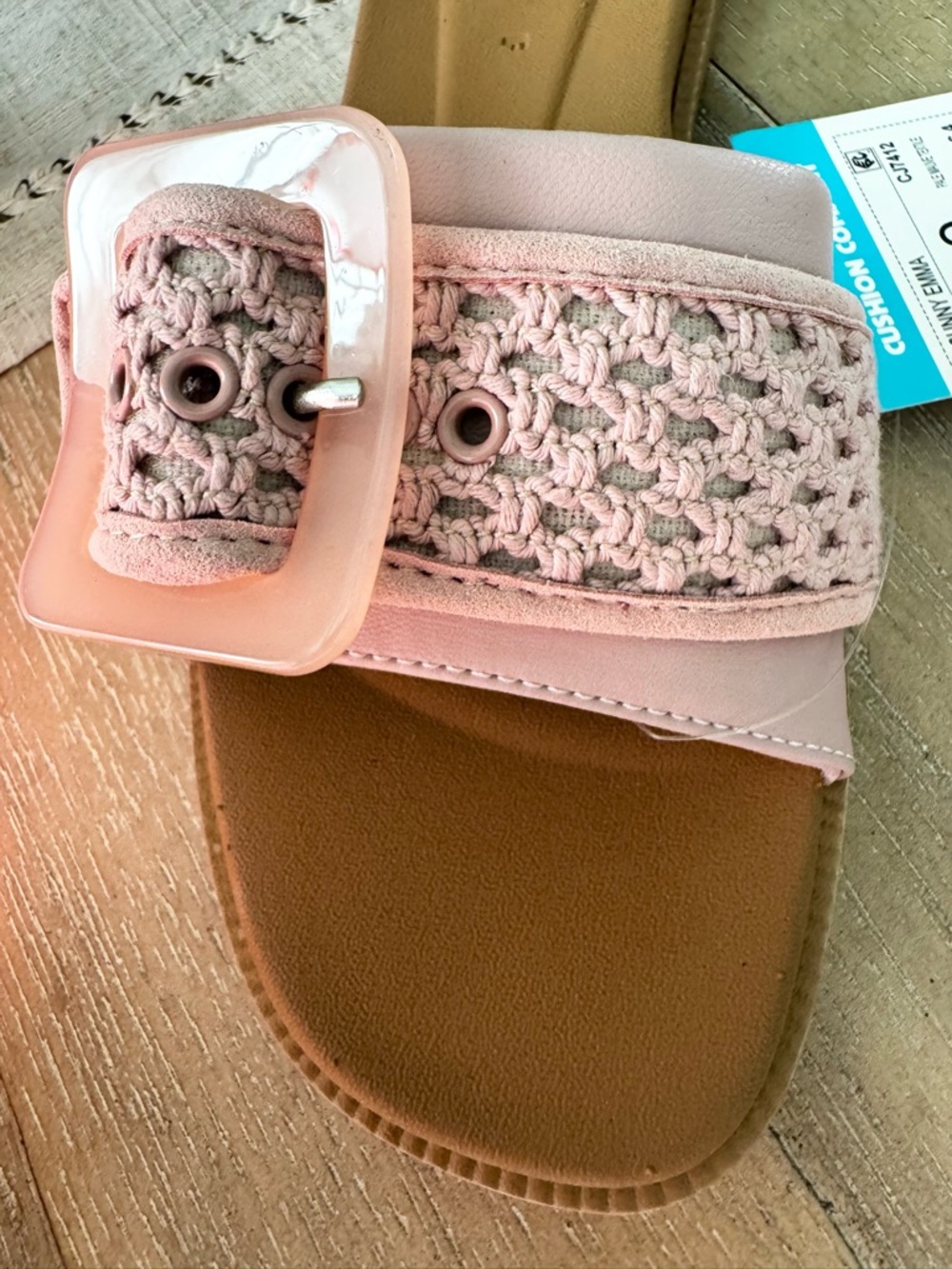 Reef Sunny Emma Woven Sandals, Pale Mauve Textile, NWT, Women’s Size 9 - Picture 7 of 11